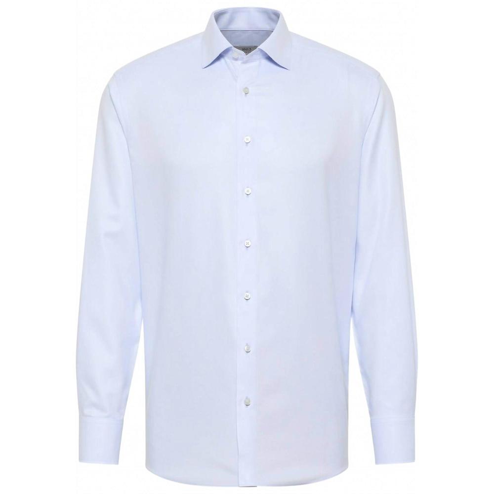 NEW ETERNA men's royal twill dress shirt in white